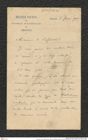 Nachlass Franz Steindachner, Brief von Raffaelo Gestro an Franz Steindachner (06.06.1908), Inv.Nr. 158.02, Seite 1
